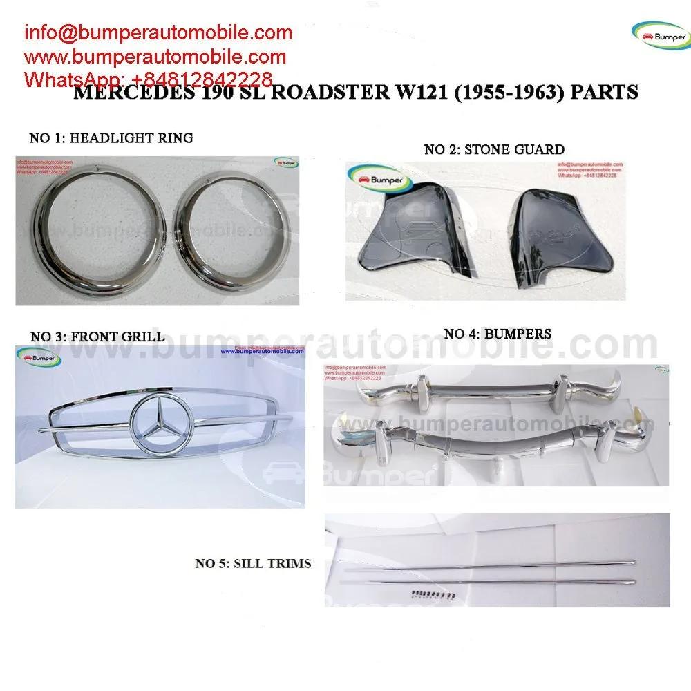 Mercedes 190SL Roadster parts — Badin