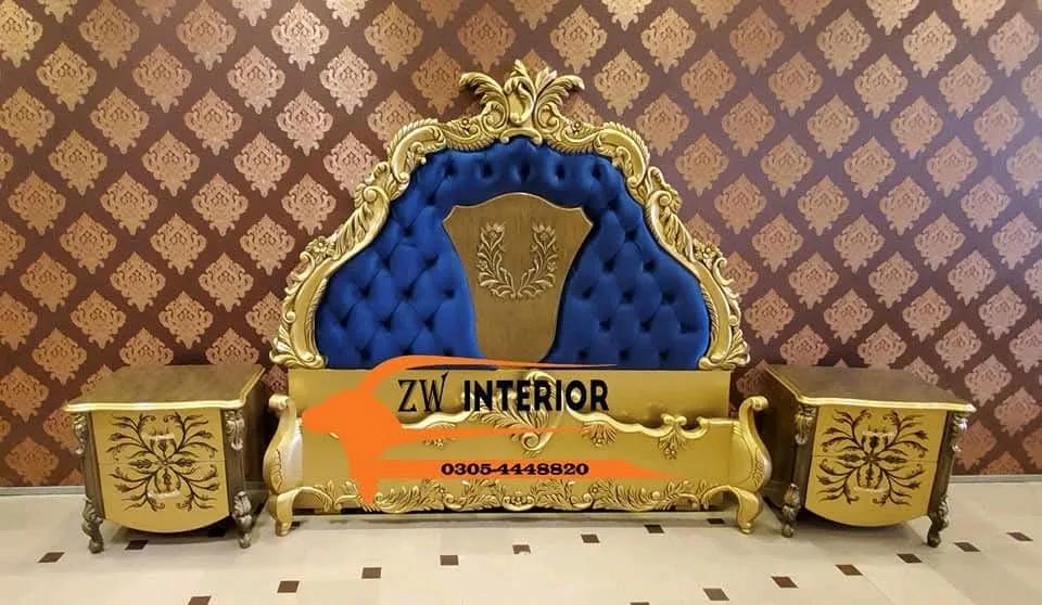 Handcrafted Royal bedroom set — Lahore